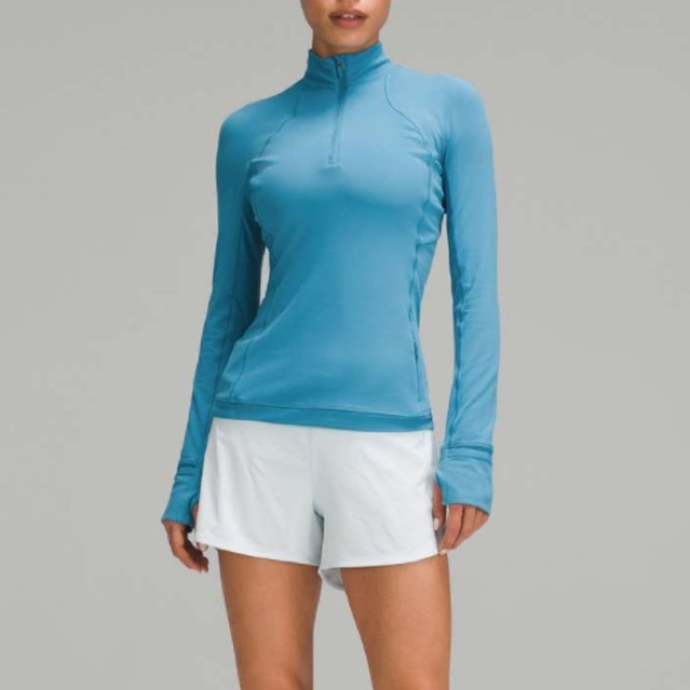NWT Lululemon Its Rulu Run Half Zip Marlin - Picture 4 of 10